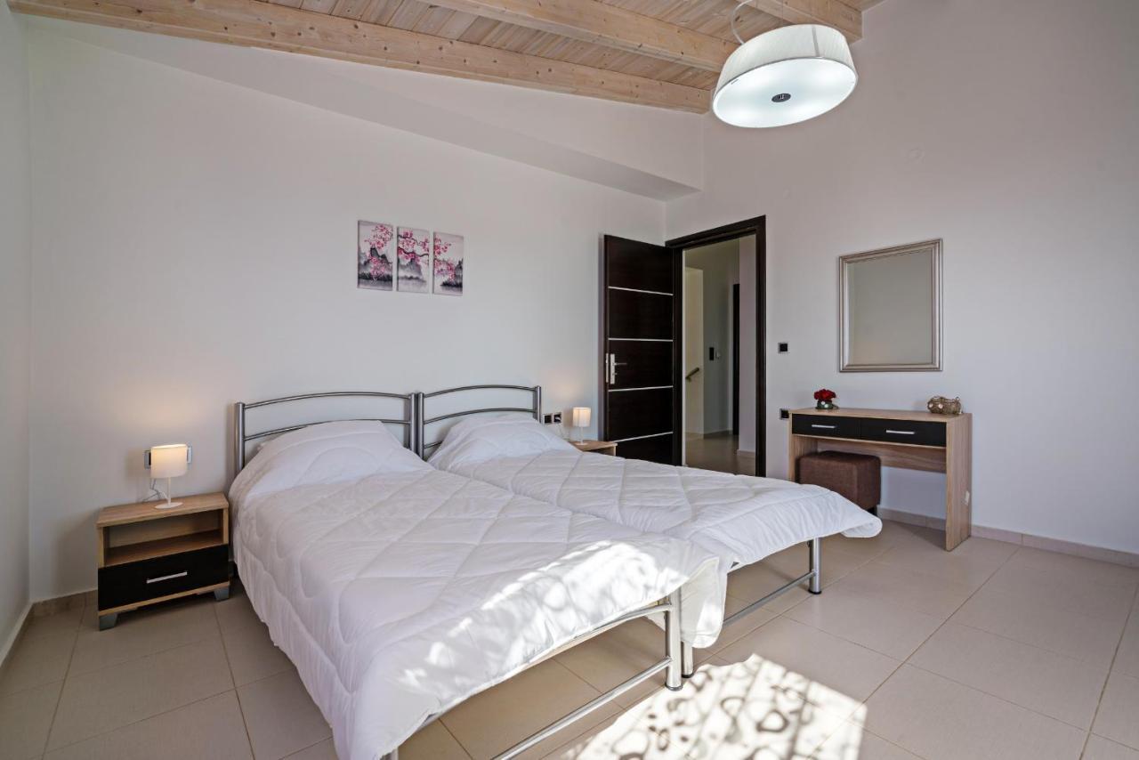 Alkistis Villa With Amazing Sea View Maroulás Exterior foto
